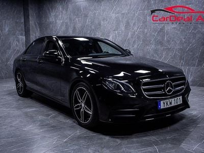 Svart Begagnad 2017 Mercedes E220 AMG Sedan | 244 800 kr (Marknadspris)
