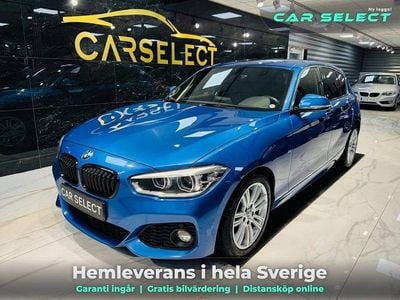 Begagnad BMW 118 M Sport 137 HK (100 kW) 2017 Blå Halvkombi