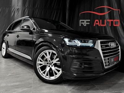 Svart Begagnad 2015 Audi Q7 S-Line SUV | 334 900 kr (Marknadspris)