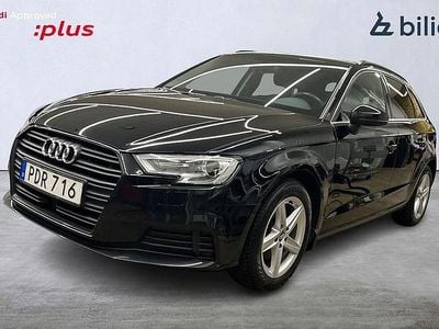 Svart Begagnad 2018 Audi A3 Sportback Proline Halvkombi | 179 000 kr (Marknadspris)