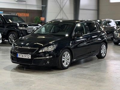 Begagnad Peugeot 308 Active 110 HK (80 kW) 2016 Svart Halvkombi