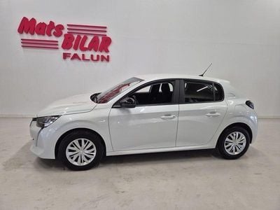 Begagnad Peugeot 208 Active 75 HK (55 kW) 2022 Vit Halvkombi