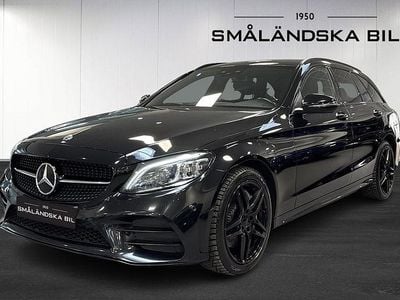 Svart Begagnad 2021 Mercedes C300e Edition Kombi | 299 000 kr (Bra pris)