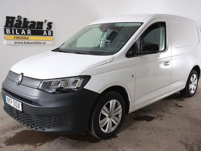 Vit Begagnad 2022 VW Caddy Minibuss | 289 500 kr (Marknadspris)