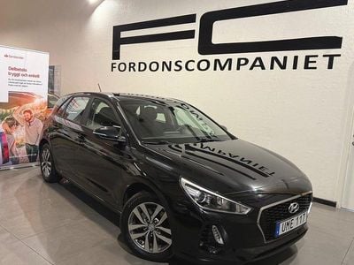 Begagnad Hyundai i30 Comfort 140 HK (102 kW) 2017 Svart Halvkombi