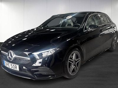 Svart Begagnad 2022 Mercedes A180 AMG Halvkombi | 279 900 kr (Lite dyr)