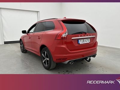 begagnad Volvo XC60 D4 190hk AWD R-Design Värmare Drag VOC 0,57l/mil