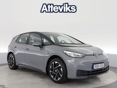 Begagnad VW ID.3 Pro Performance 150 kW (204 HK) 2022 Grå Halvkombi