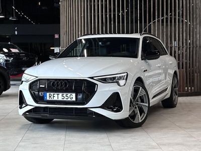 begagnad Audi e-tron 55 quattro S-Line/Drag/HUD/Värmare/Navi/B&O