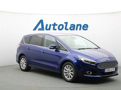Begagnad Ford S-MAX Business Edition 180 HK (132 kW) 2017 Blå Minibuss