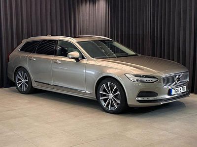 Grå Begagnad 2021 Volvo V90 Inscription Kombi | 384 900 kr (Dyr)