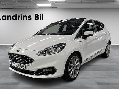 Begagnad Ford Fiesta Vignale 125 HK (91 kW) 2020 Vit Halvkombi