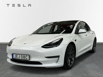 begagnad Tesla Model 3 Long Range • -garanti • Vinterhjul • AWD