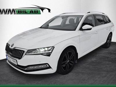 Vit Begagnad 2020 Skoda Superb Business Line Kombi | 249 000 kr (Dyr)