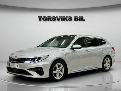 Begagnad Kia Optima Advance 205 HK (150 kW) 2019 Silvermet Kombi