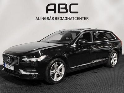 Svart Begagnad 2018 Volvo V90 Inscription Kombi | 274 900 kr (Dyr)