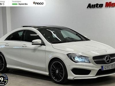 Vit Begagnad 2015 Mercedes CLA200 AMG Sedan | 179 900 kr (Lite dyr)