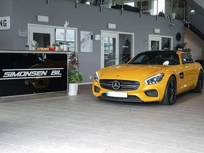 Begagnad Mercedes AMG GT S AMG 510 HK (375 kW) 2015 Gul Sportkupé