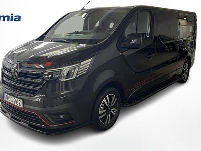 Ny Renault Trafic 2026 Svart Minibuss