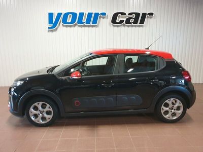 begagnad Citroën C3 Citroën PT82 PDC BT AUX Alu-hjul Skatt år 2017, Halvkombi