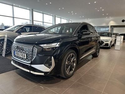Mytsvart metallic Begagnad 2025 Audi Q4 e-tron S-Line SUV | 599 000 kr