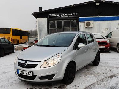 Grå Begagnad 2008 Opel Corsa Halvkombi | 41 990 kr (Lite dyr)