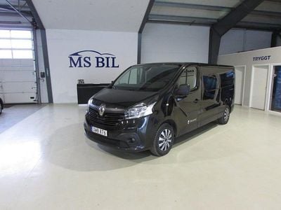 Begagnad Renault Trafic 125 HK (91 kW) 2018 Svart Minibuss
