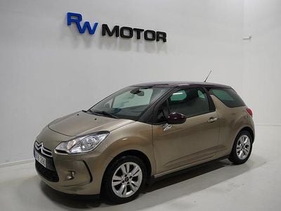 Brun Begagnad 2010 Citroën DS3 Halvkombi | 64 900 kr (Marknadspris)