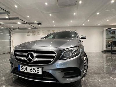 Grå Begagnad 2019 Mercedes E220 AMG line Kombi | 299 900 kr (Marknadspris)