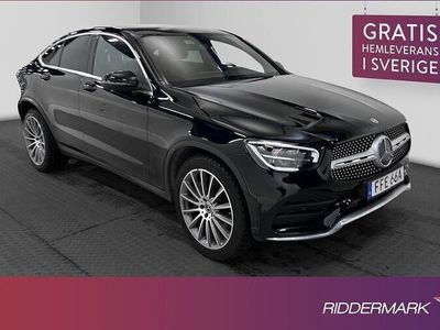 begagnad Mercedes GLC220 GLC220 Benzd Coupé 4M AMG B-kamera D-värme Navi 2020, SUV