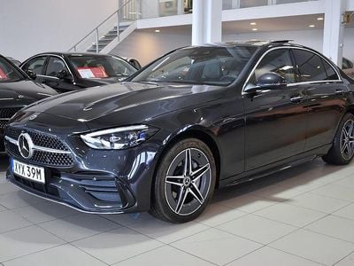 Begagnad Mercedes C300e AMG 204 HK (150 kW) 2022 Grå Sedan