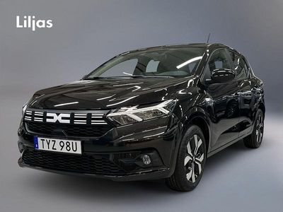 Ny Dacia Sandero Expression 91 HK (66 kW) 2025 Svart Halvkombi