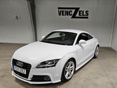 Begagnad Audi TT Comfort 161 HK (118 kW) 2013 Vit Sportkupé