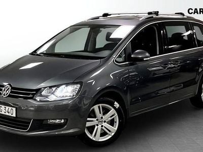 Begagnad VW Sharan 150 HK (110 kW) 2018 Grå Minibuss
