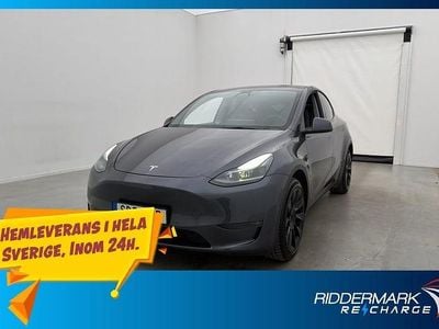 Grå Begagnad 2021 Tesla Model Y Long Range AWD SUV | 364 800 kr (Marknadspris)