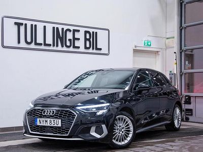 Begagnad Audi A3 Sportback Comfort 150 HK (110 kW) 2020 Svart Halvkombi