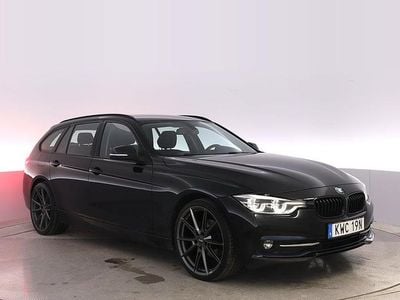 Svart Begagnad 2019 BMW 320 Sport Line Kombi | 219 000 kr (Bra pris)