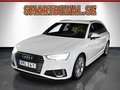 Vit Begagnad 2018 Audi A4 S-Line Kombi | 269 900 kr (Bra pris)