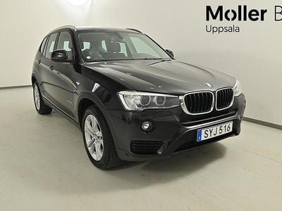 Svart Begagnad 2016 BMW X3 SUV | 229 900 kr