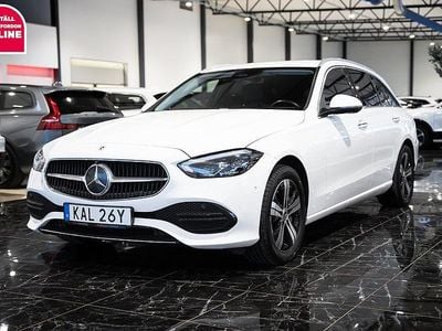 Begagnad Mercedes C300e Avantgarde 204 HK (150 kW) 2022 Vit Kombi