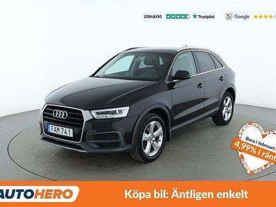 Svart Begagnad 2015 Audi Q3 SUV | 154 000 kr (Marknadspris)