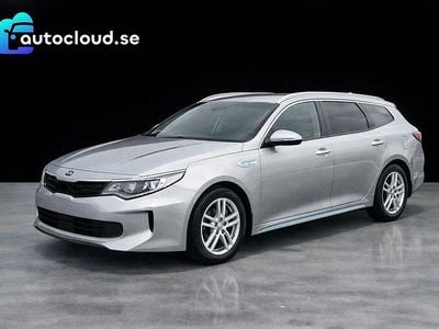 Begagnad Kia Optima Hybrid Sport 2018 Grå Sedan