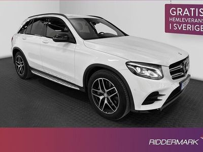 begagnad Mercedes GLC220 GLC220 Benzd 4M AMG Sport Sidestep Drag Välservad 2017, SUV