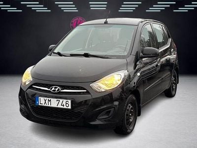 Svart Begagnad 2011 Hyundai i10 Premium Halvkombi | 39 900 kr (Marknadspris)