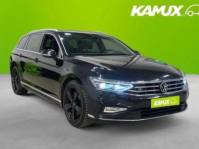 Svart Begagnad 2022 VW Passat R-line Kombi | 284 800 kr (Marknadspris)