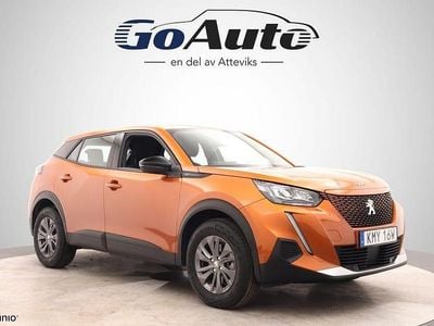 Begagnad Peugeot e-2008 Active 100 kW (137 HK) 2022 Orange SUV