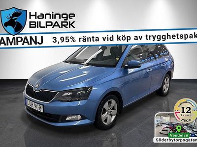 Begagnad Skoda Fabia Elegance 110 HK (80 kW) 2015 Blå Kombi