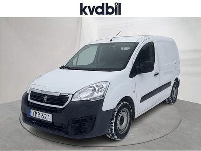 Vit Begagnad 2017 Peugeot Partner Minibuss | 69 000 kr (Bra pris)