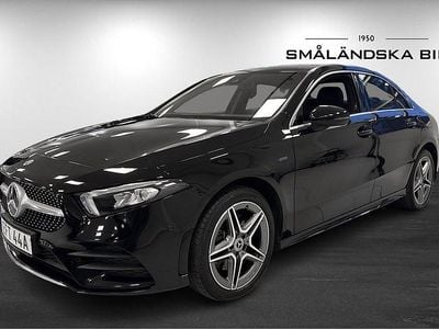Svart Begagnad 2021 Mercedes A250 AMG line Sedan | 279 000 kr (Marknadspris)