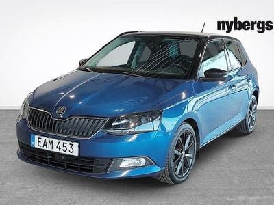 Begagnad Skoda Fabia Style 112 HK (82 kW) 2017 Blå